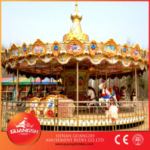 Joyful! luxury Merry Go Round amusement rides carousel animals