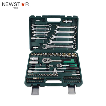 82 Pieces Mechanical Tool Box Hand Tool Set