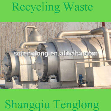 Waste tire oil pyrolysis plant