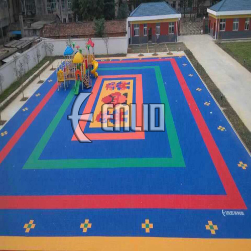 Enlio Outdoor Kids Playground Pisos esportivos PP