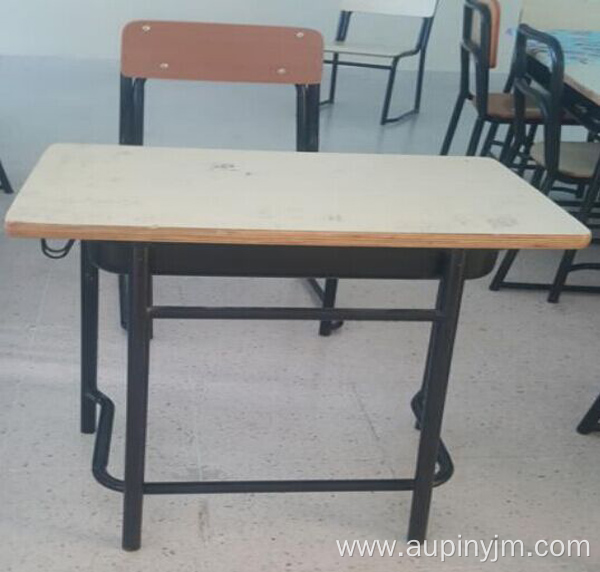 (Furniture)Popular oman school furniture student desk chair