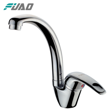 FUAO Delicate colors electronic kitchen faucet