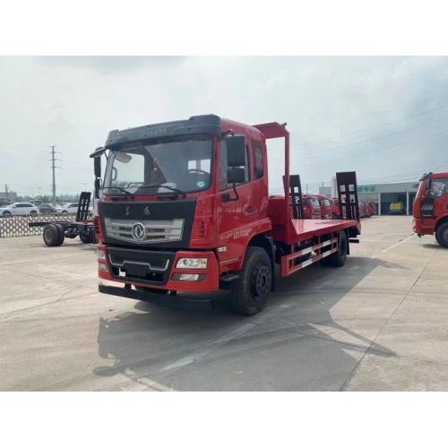 Dongfeng 4ton loading capacity flatbed excavator