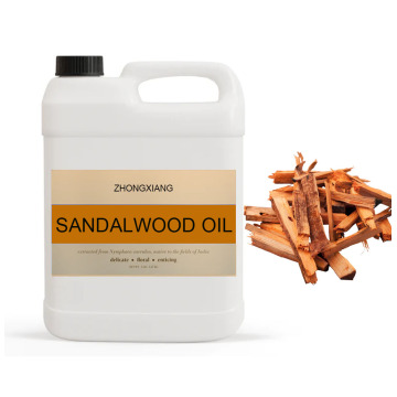Price a granel al por mayor Aceite esencial de sándalo 100% Natural Organic Pure Sandalwood Oil
