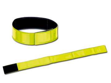 Yellow Reflexite PVC tape reflective armband