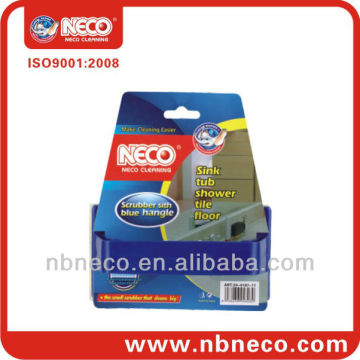 handled scrubber with sponge