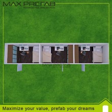 Flat pack prefabricated container houses with bathroom