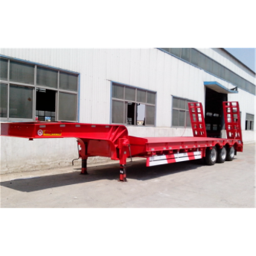 3 Axles 60 tons low bed Semi-trailer