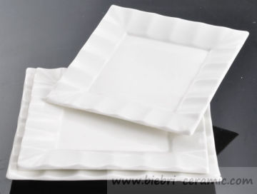 Buy Bulk Square Ceramic Porcelain China Plates