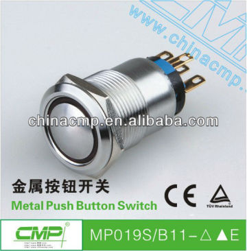 momentary LED metal pushbutton switchs, Anti-vandal push button switch,Stainless steel push button switch