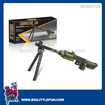 Plastic sniper rifle toy gun,building toys for boys