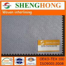 Tricot two way stretch interlining