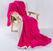 Solid sofa home reading soft plush blanket