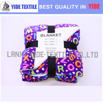 China Professional fleece throw blankets wholesale