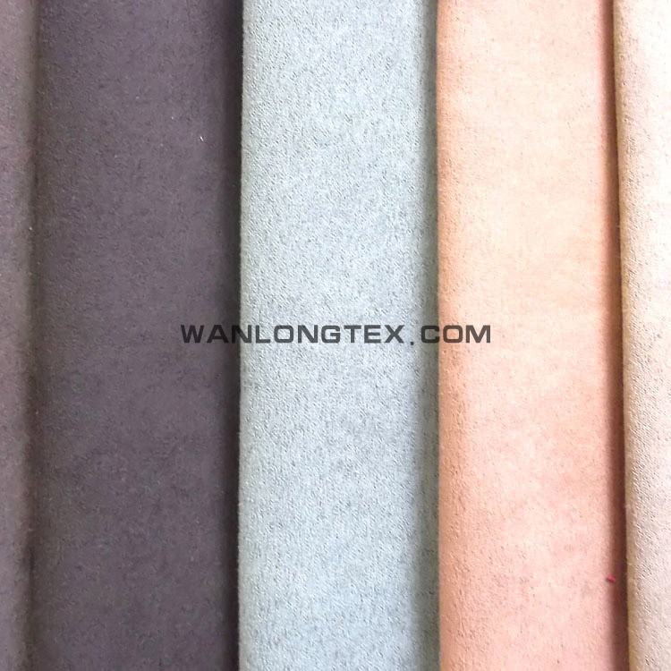 75D*160D*2 double weft woven suede for home textile