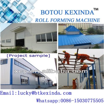 Metal Roofing Profile Color Steel Roll Forming Machine