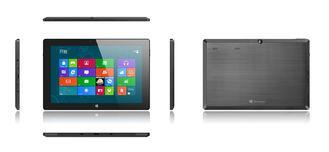 8.1 inch Black / Golden Intel Based Tablet with Windows sys