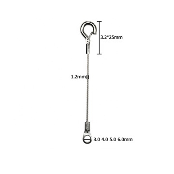 Stainless Steel Wire LED Lighting Hanging Suspension Cable Kit