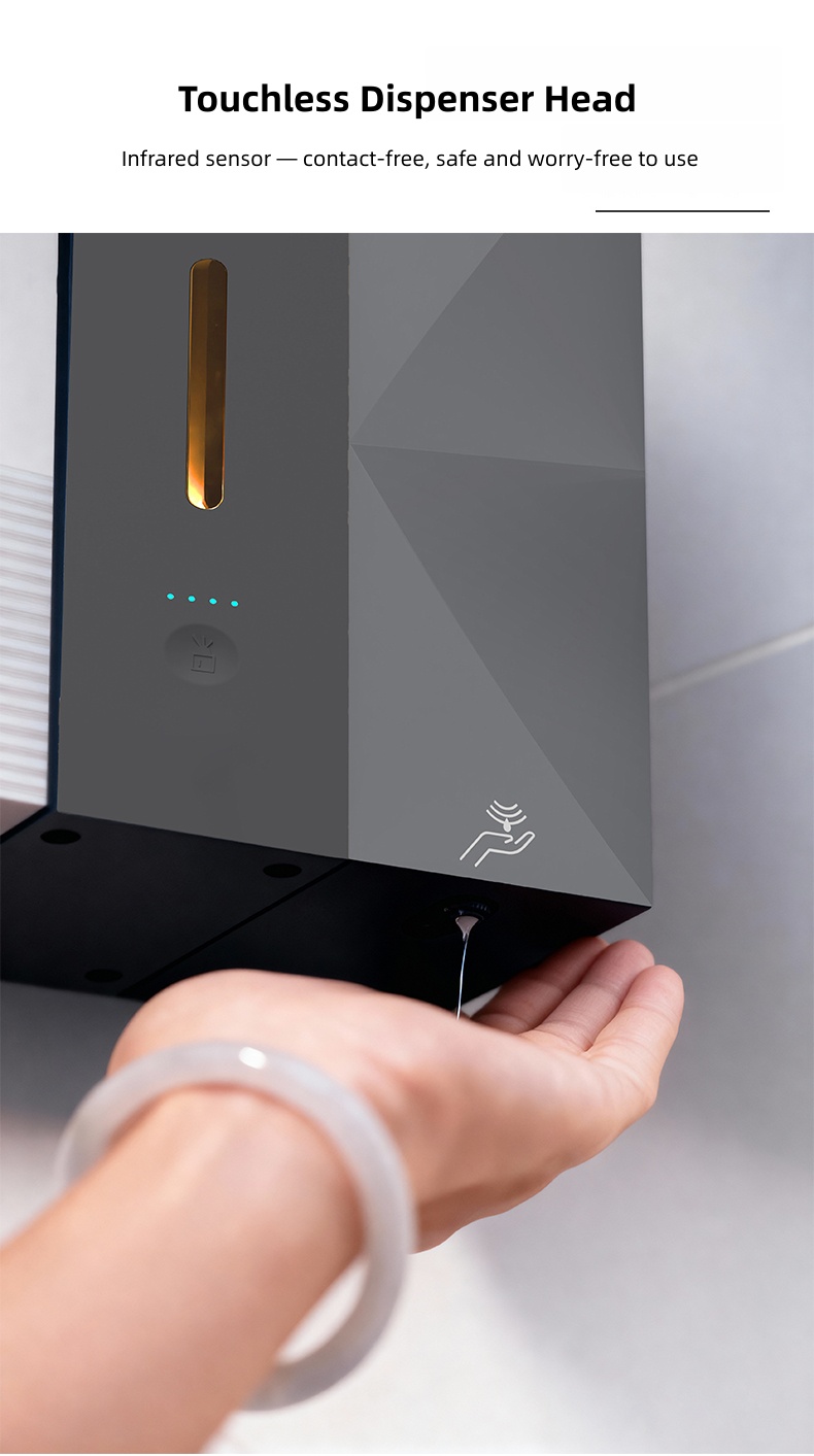 dispensador automático de desinfetante para as mãos automatic hand sanitizer dispenser