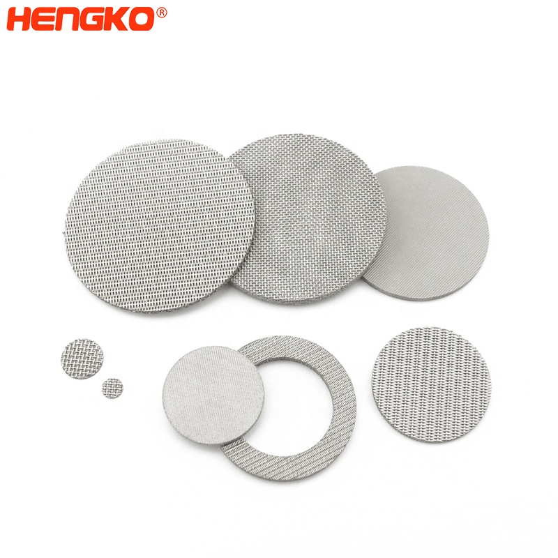 Microns Porous Sintered  Mesh Stainless Steel Wire Cloth Screen Filtration Filter Sheet