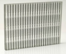 wire decorative laminated glass