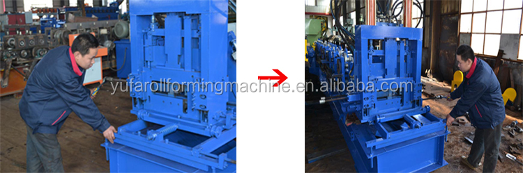 Steel CZ Purlin roll formingmachine manufacturer