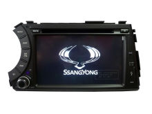 Lcd Touch Screen Ssangyong Dvd Player  Mp3 / Mp4 / Wma For Kyron St-8006