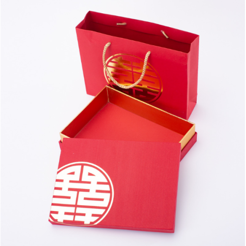 PopularParty Wedding Package space red Gift Box