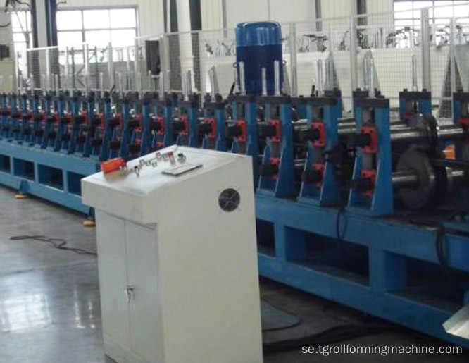 Metal Unistrut C Sektion Kanal Roll Forming Machine