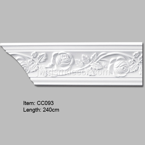 Crown Molding Trim karo Rose Design