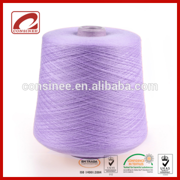 Angora blended yarn for knitting