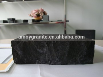 black basalt wall tile, black basalt cubes,natural stone