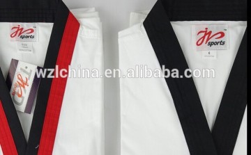 Adult V Neck with Taekwondo white belt Taekwondo TKD Uniform Martial Art Suit