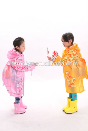 kids plastic rain cape