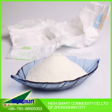 2015 super absorbent water polymer gel for diaper, sandbag, absorbent pad