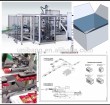 auto case packer for bag in box machine suit for any size of box