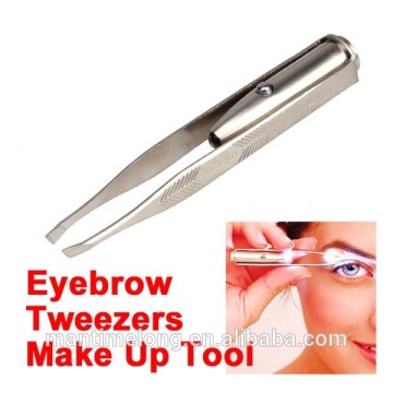 eyebrow trimmers eyebrow tweezers with led light