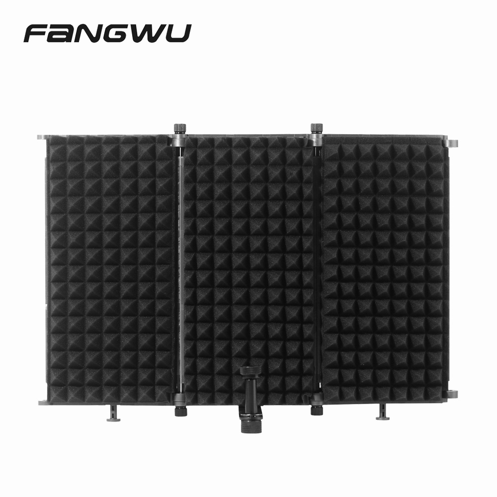 Factory OEM Microphone Acoustic Shield Acoustic Reflection Filter 3 Doors