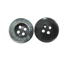 Black MOP shell button