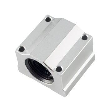 Aluminum SCS Series Linear Motion Unit with Cylindrical Optical Shaft Slider for CNC Industries