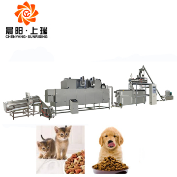 Cat food extruder machine cat food making machines