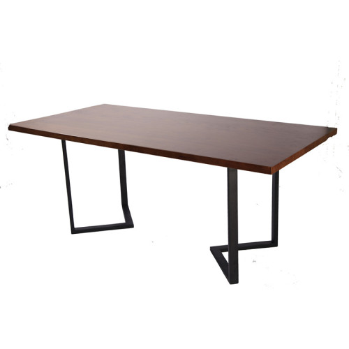 Moderne Z-voet eetkamer tafel