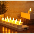 Remote Control Electric Rechargeable Tea Lights