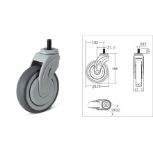 Stilles drehbares medizinisches Caster Wheel Leuchtrad