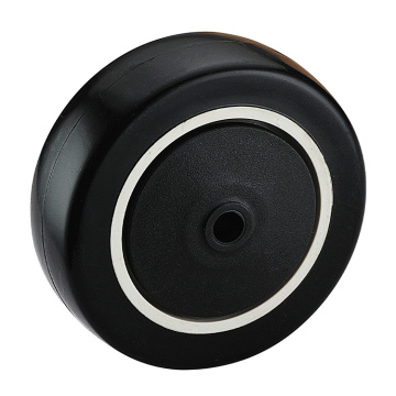 Roller Bolt Hole PU caster Locking Swivel caster