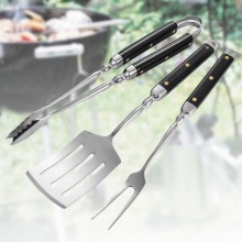 High-end 3PCS Bakelite Handle BBQ Tools Set