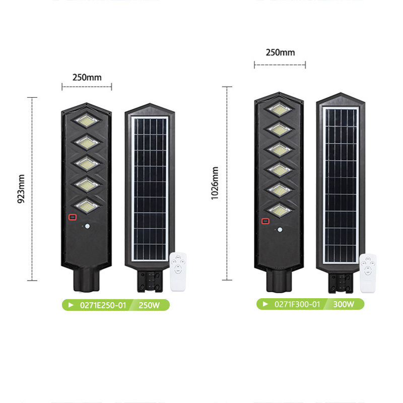 Integrated Solar Street Lights