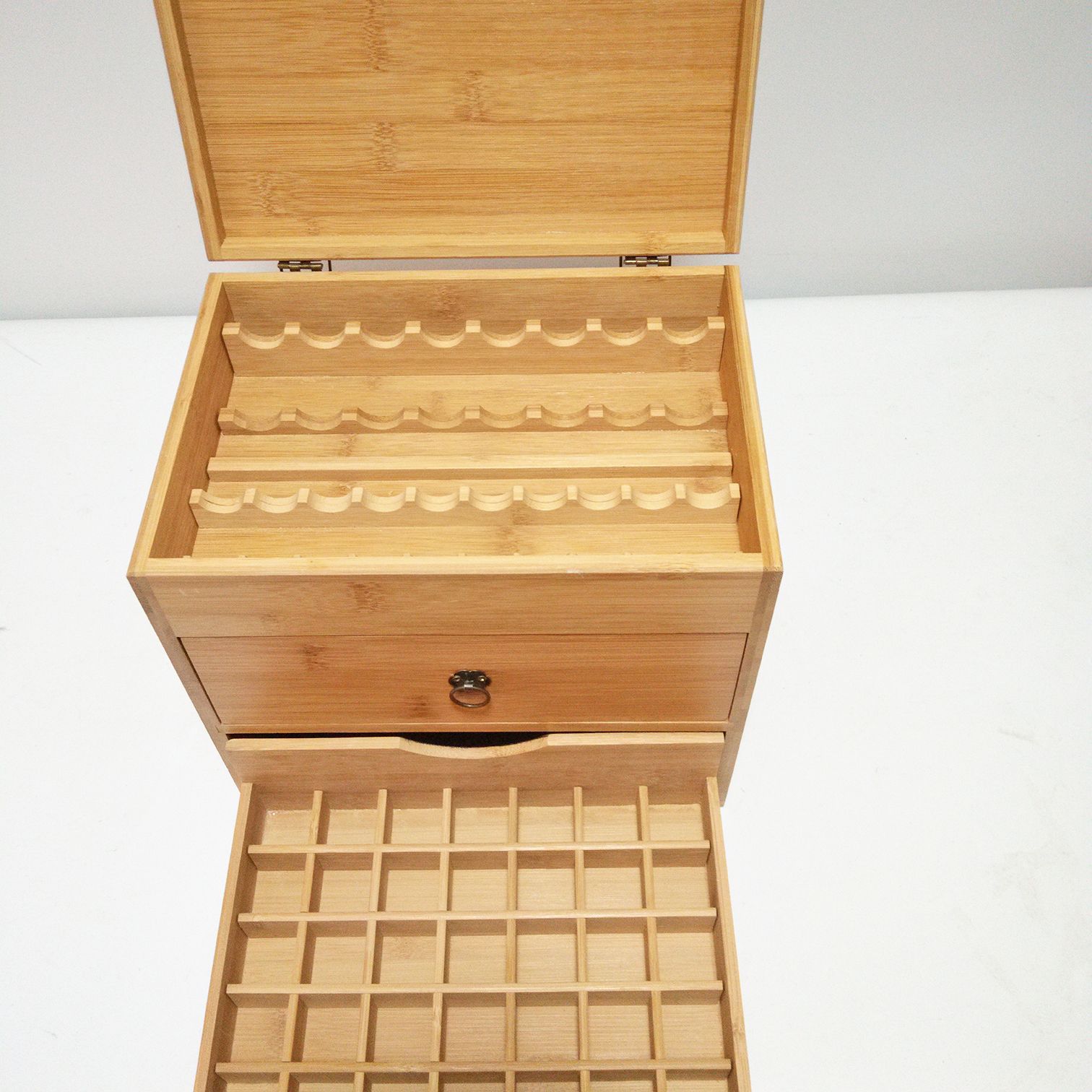 Wholesale Doterra Set Dropper Storage Organizer Wooden Essential Oil Box