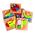 Holz Puzzle Puzzle Puzzle Spielzeug 6/8 Pack Puzzle Spielzeug für Kleinkinder 2-3-4 Jahre alte Jungen und Mädchen Geburtstagsgeschenke Bildungsbild Spielzeug Spielzeug