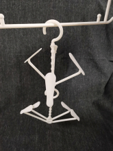 4pcs baby clothes drying hangers